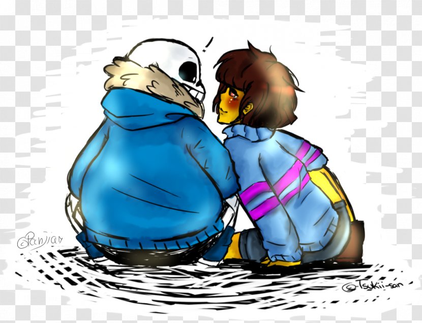 Undertale Child - Stressed Transparent PNG