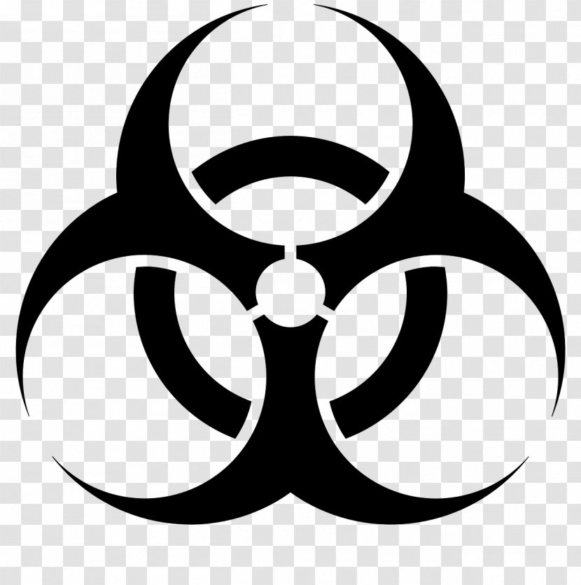 Biological Hazard Inferno Clip Art - Sign - Symbol Transparent PNG