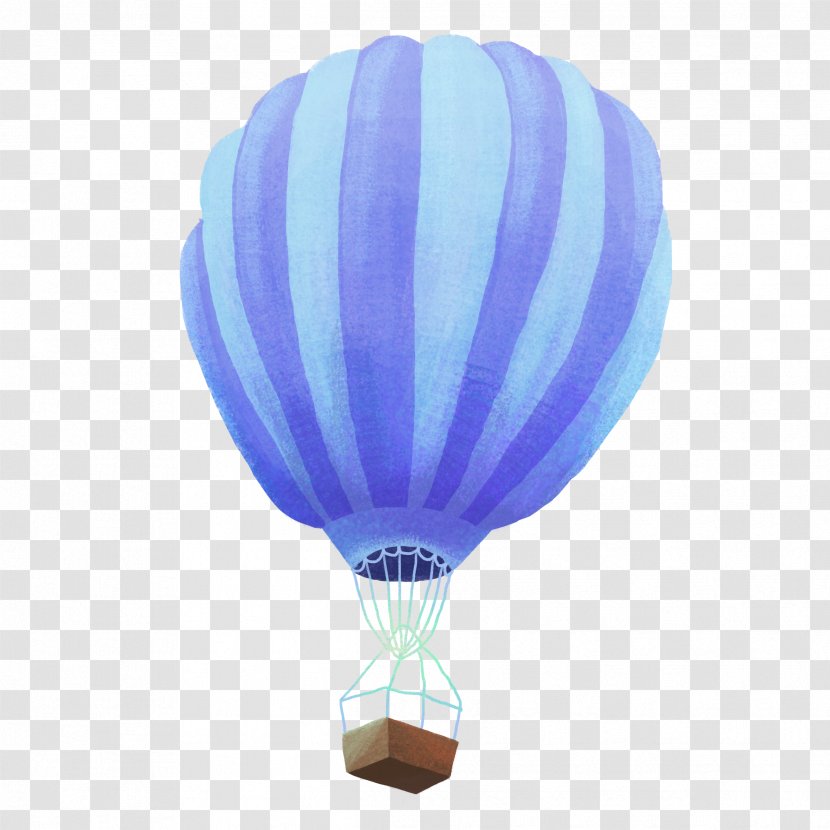 The Runaway Hot Air Balloon Image - Vintage Patterns Transparent PNG