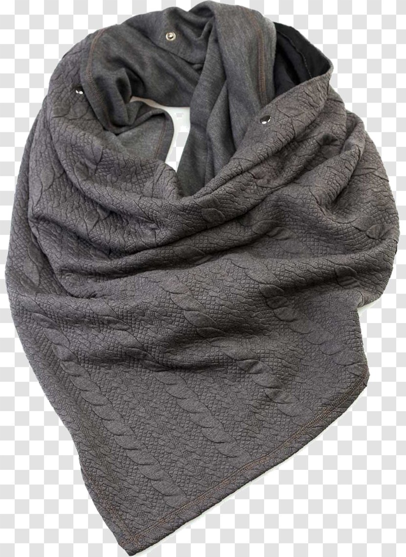 Grey Neck - Sweter Transparent PNG