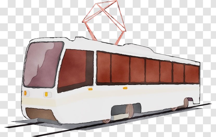 Transport Tram Vehicle Rolling Stock Public - Trolleybus Cable Car Transparent PNG