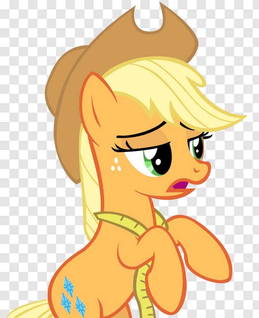 Vertebrate Applejack Ear Clip Art - Cartoon Transparent PNG