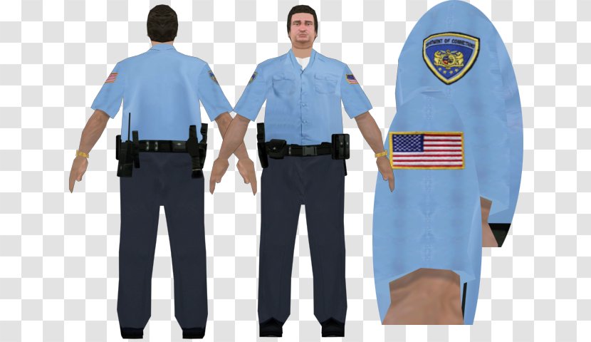 Grand Theft Auto: San Andreas Security Guard Police Officer - Insult Transparent PNG