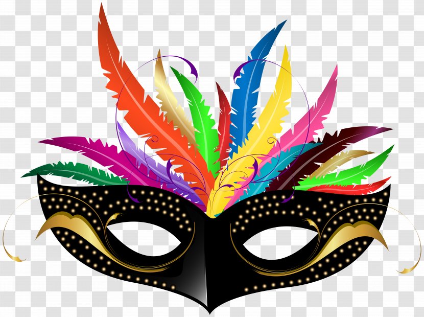 Carnival Of Venice Mask - Transparent Clip Art Image Transparent PNG