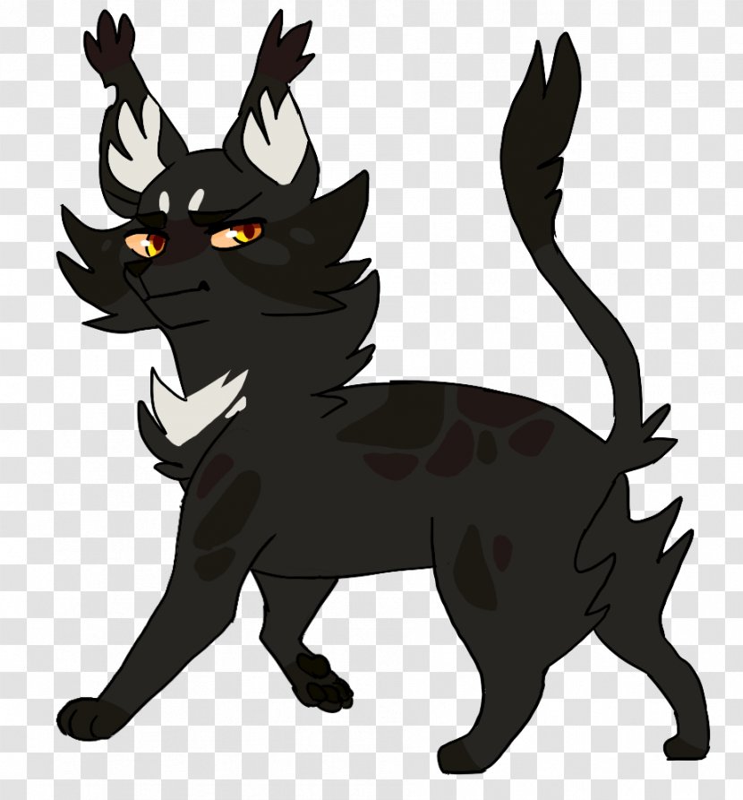 Black Cat Whiskers Hawkheart - Art Transparent PNG