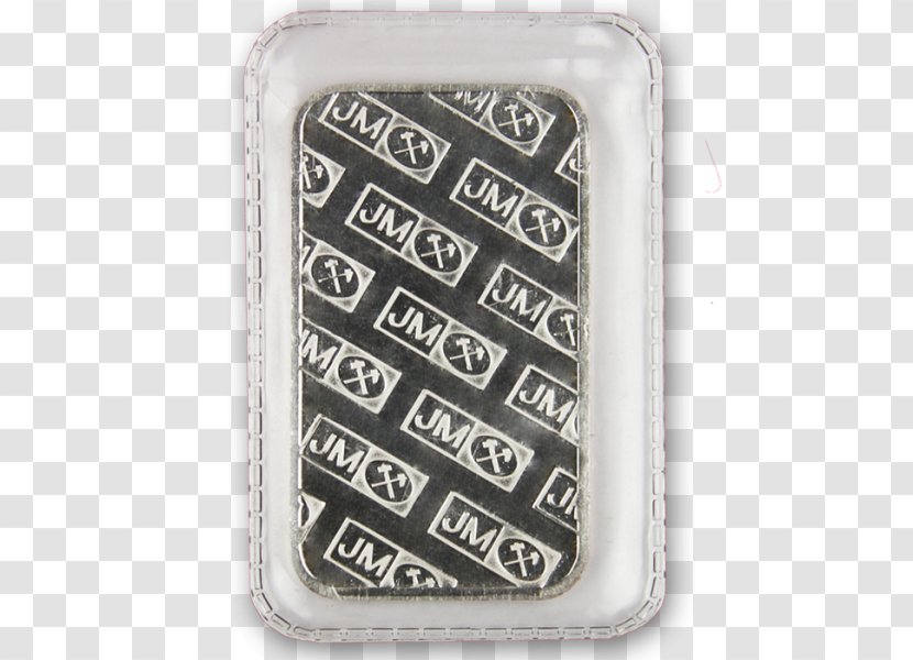 Silver Johnson Matthey Bullion Gold Bar - Ingot Transparent PNG