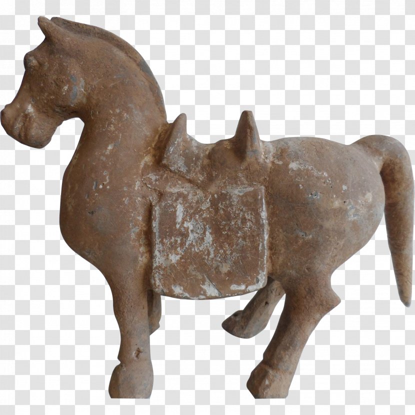 Mustang Pony Sculpture Pack Animal Figurine Transparent PNG
