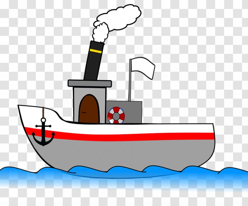 Clip Art Steamboat Steamship - Boat Transparent PNG