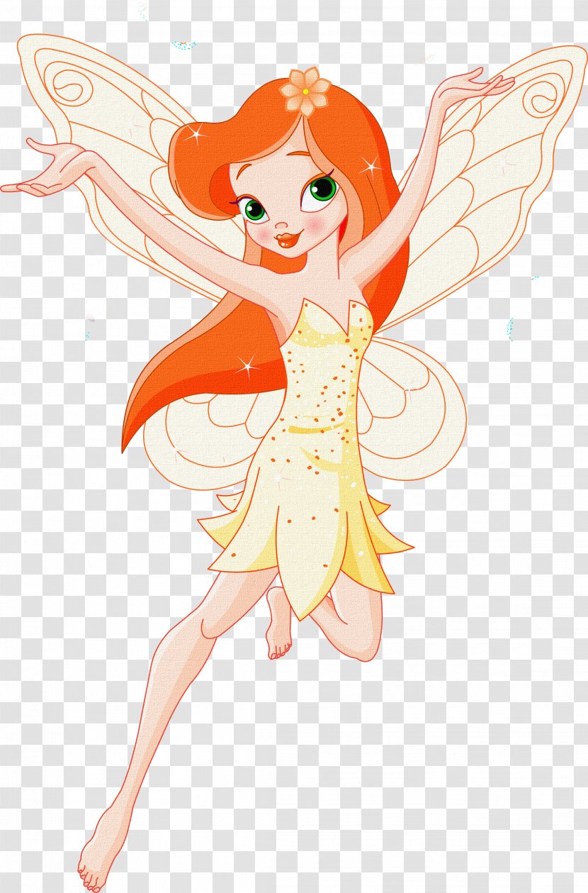 Fairy Cartoon Clip Art - Silhouette - Beauty Wizard Transparent PNG