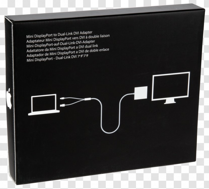 MacBook Mini DisplayPort Digital Visual Interface Adapter - Brand - Macbook Transparent PNG