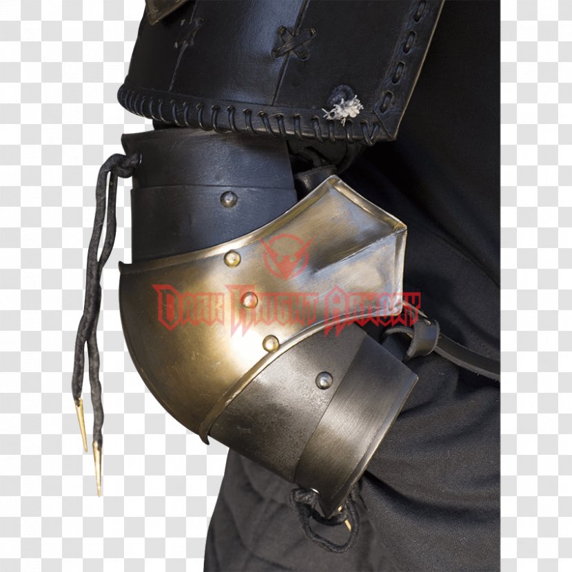 Couter Components Of Medieval Armour Elbow Plate - Body Armor Transparent PNG