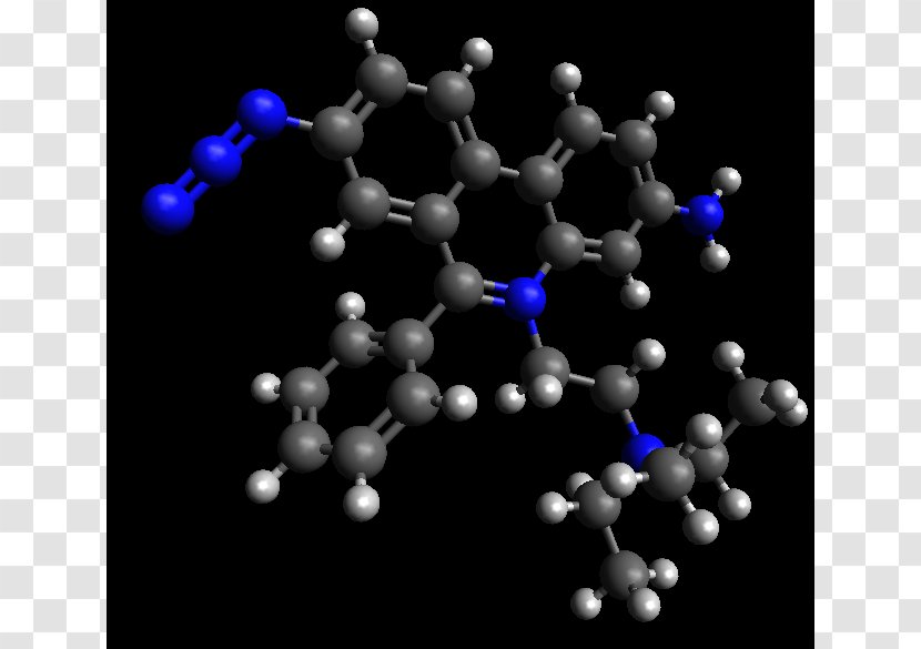 Molecule Chemistry DNA Propidium Monoazide Molecular Binding - Iodide - Vector Transparent PNG