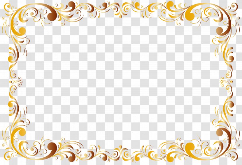 Picture Frames Ornament Text Drawing Pattern - Inhaltsangabe - Powerpoint Frame Transparent PNG