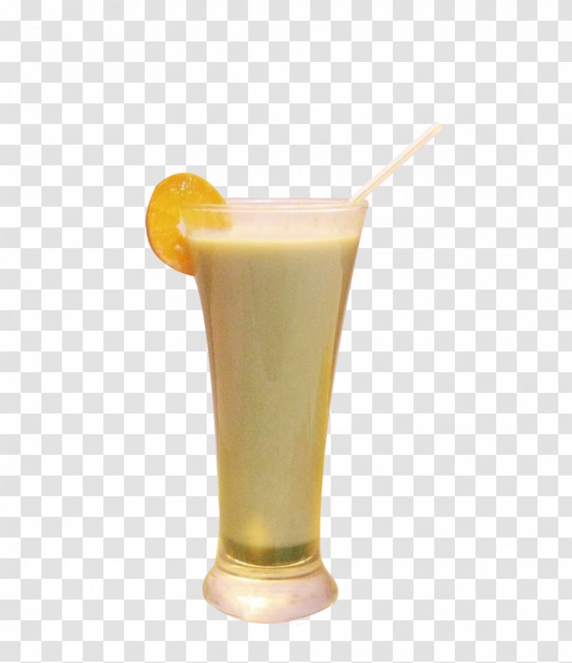 Milk Tea Cocktail Garnish Crxe8me Caramel - Batida - Yellow Transparent PNG