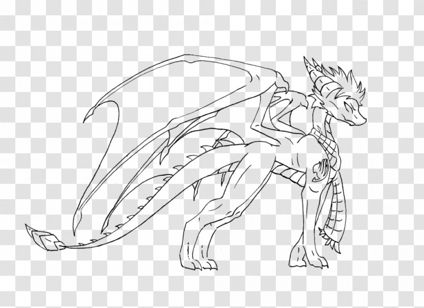 Line Art Cartoon Shoe Walking Sketch - Baby Dragon Lineart Transparent PNG