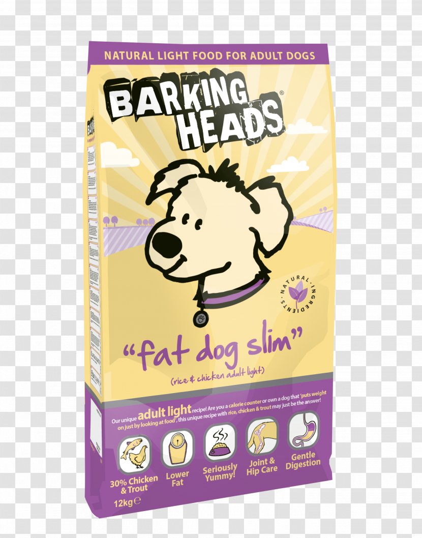 Dog Food Bark The Fat - Material - Slim Transparent PNG