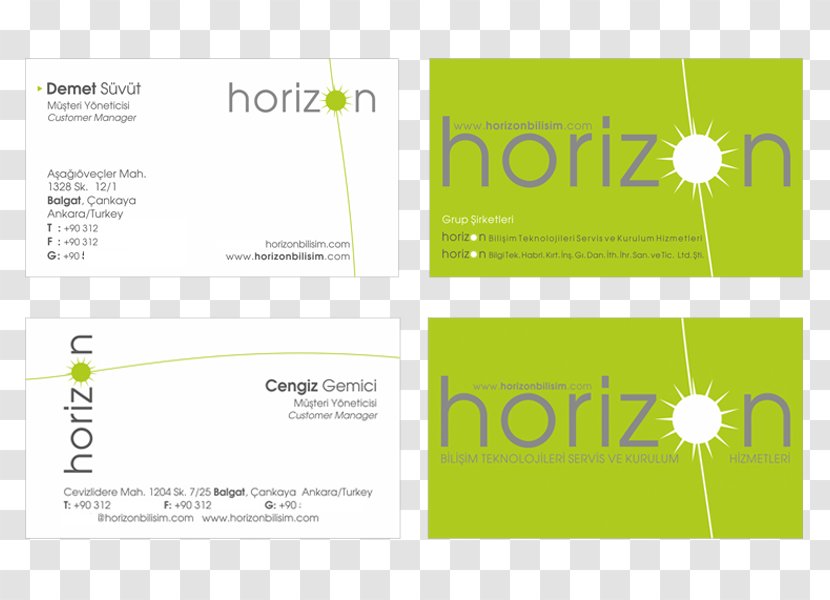 Logo Brand Paper Green - Yellow - Design Transparent PNG
