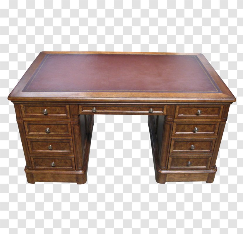 Table Furniture Desk Wood Stain Drawer - Rectangle - Retro European Style Transparent PNG