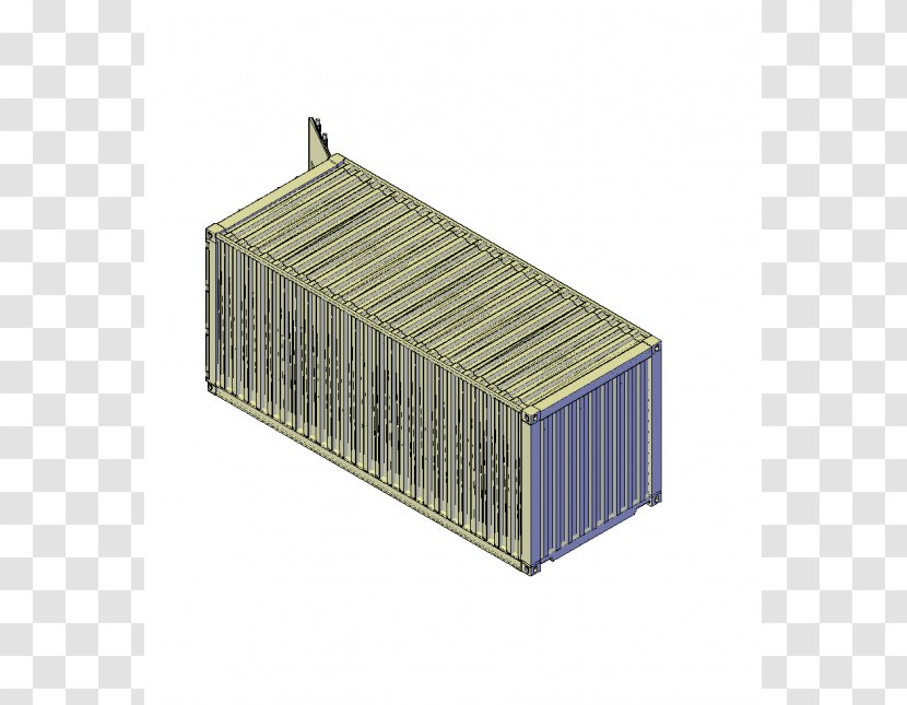 Intermodal Container Shipping Computer-aided Design .dwg Transport - Autocad - Conex Box Transparent PNG