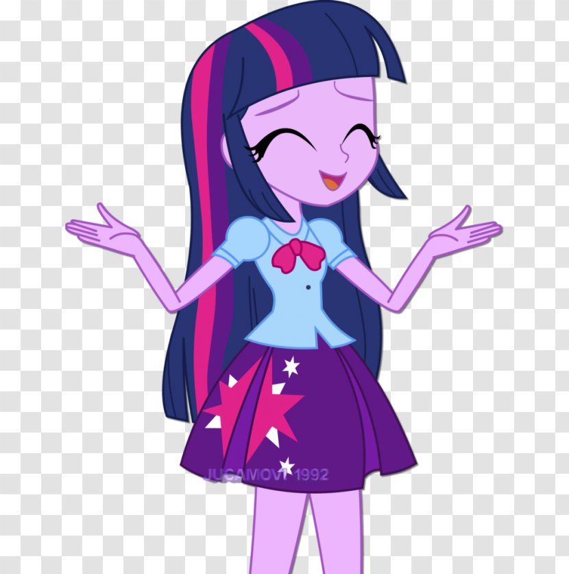 Twilight Sparkle Sunset Shimmer My Little Pony: Equestria Girls - Silhouette - Dont Care Transparent PNG