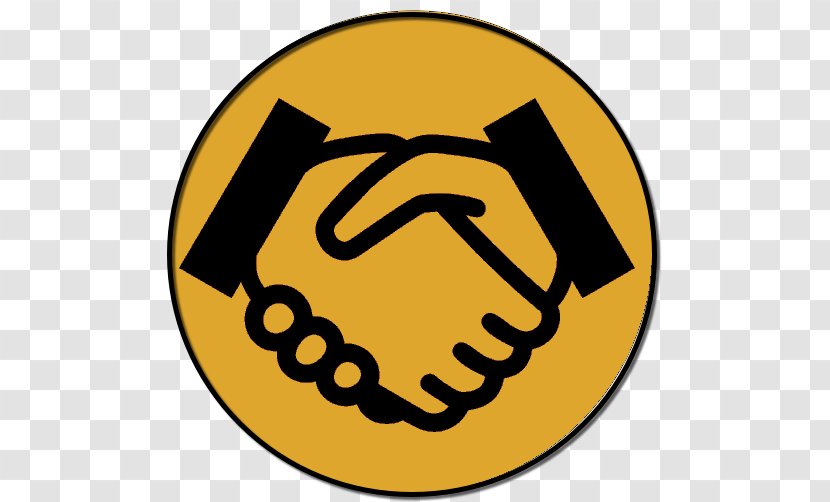 Partnership Business Logo Marketing - Yellow Transparent PNG