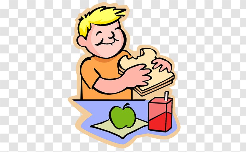 Breakfast School Meal Lunch Eating - Human Behavior Transparent PNG