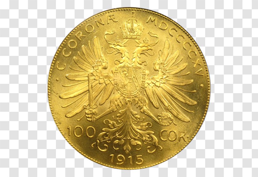 Gold Coin Franc Goldkrone Transparent PNG