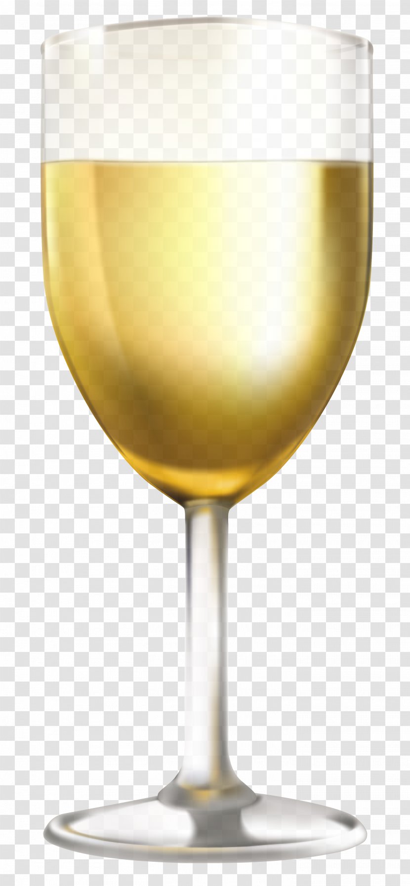 White Wine Red Cocktail Glass - Champagne - Clip Art Image Transparent PNG