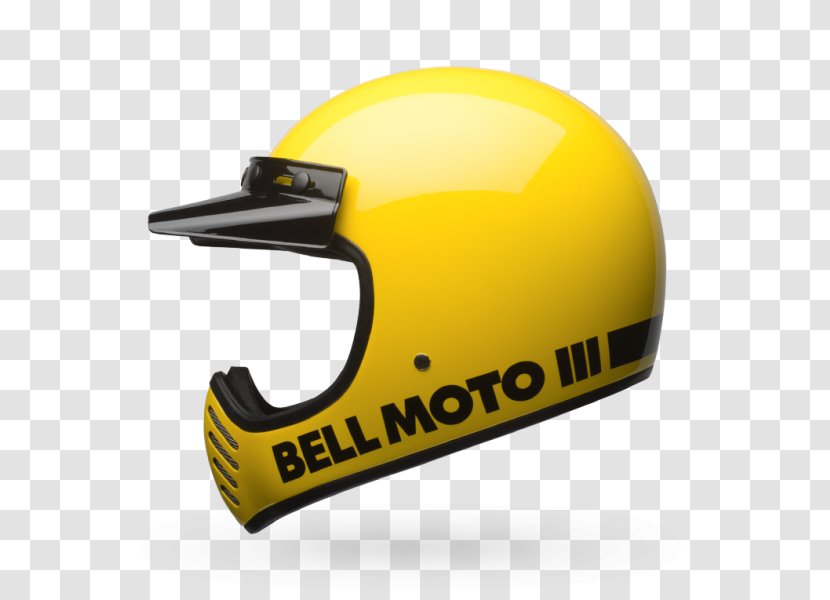 Motorcycle Helmets Bell Sports Moto3 - Moto 3 Classic Helmet - Terry Cloth Visors Transparent PNG