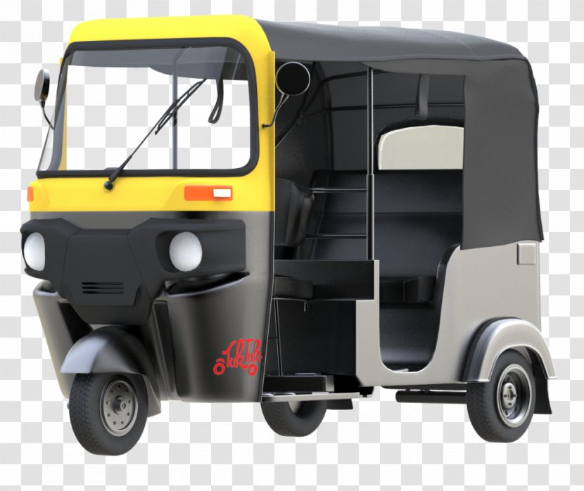 Auto Rickshaw Car Electric Vehicle Bajaj - Motor Transparent PNG