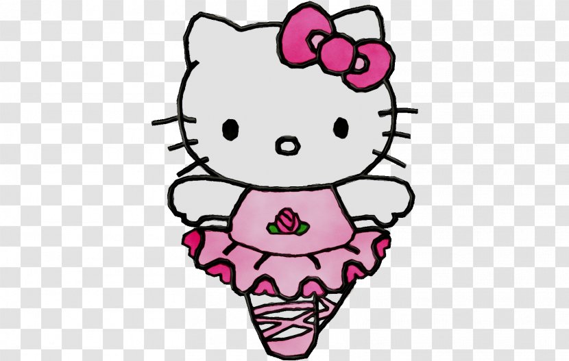 Hello Kitty Clip Art Image Free Content - Pink - Pendant Transparent PNG