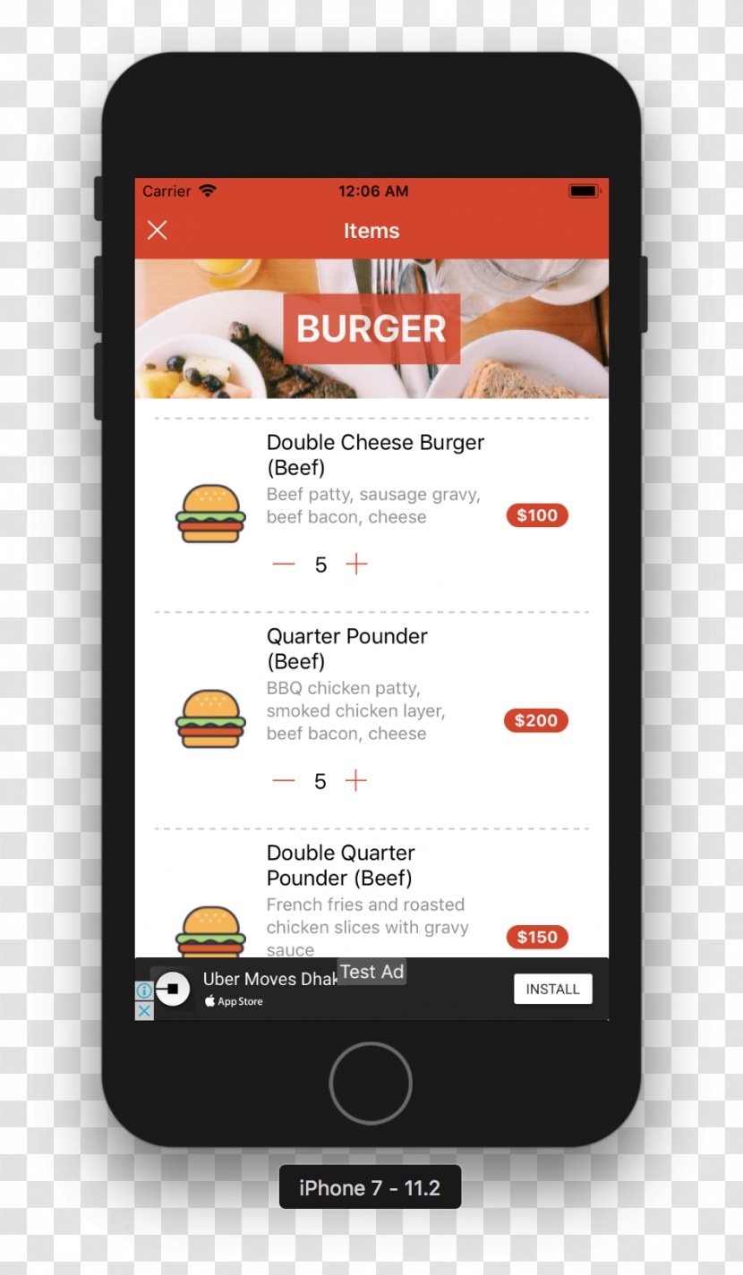 Mobile Phones Online Food Ordering - Smartphone - Android Transparent PNG