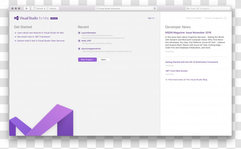 Xamarin Model–view–viewmodel Microsoft Visual Studio .NET Core MacOS Transparent PNG