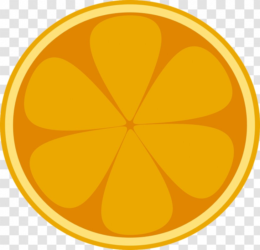 Circle Font - Yellow Transparent PNG
