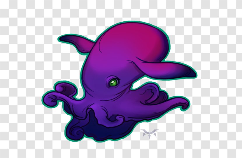 Octopus Cephalopod Marine Mammal Clip Art - Mythical Creature - Dumbo Transparent PNG