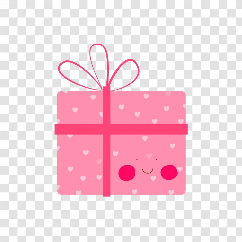 Gift Red Icon - Purple - Smiley Box Transparent PNG