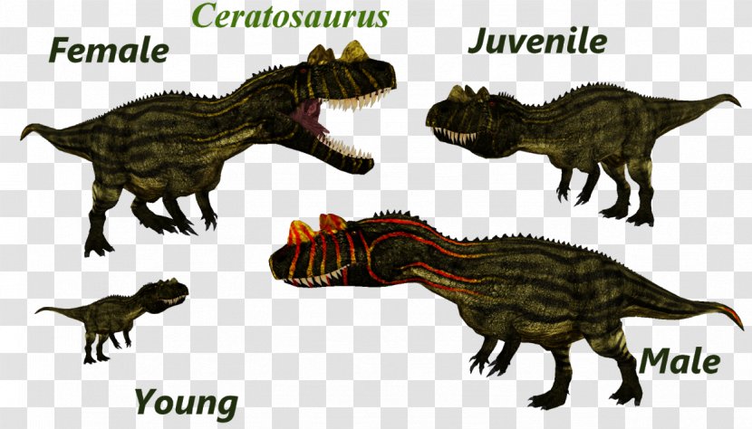 Tyrannosaurus Zoo Tycoon 2 Carnotaurus Primal Carnage Utahraptor - Animal Family Transparent PNG