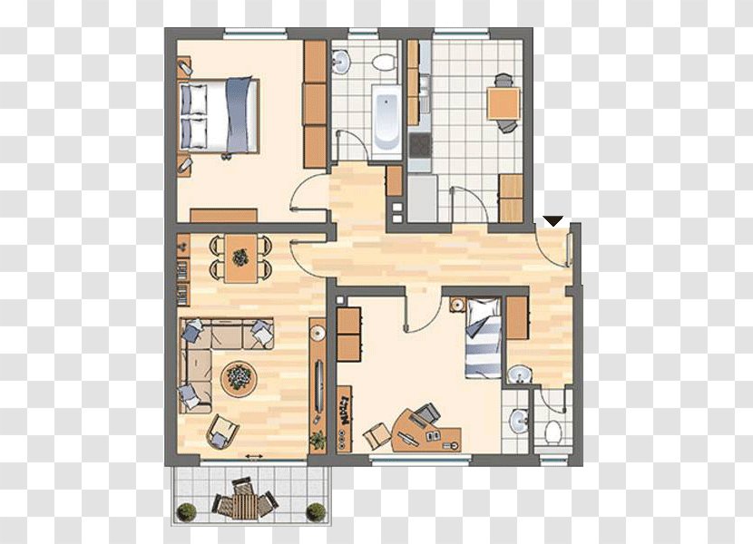 Floor Plan Arnsberg Apartment Architecture Revenue House Transparent PNG