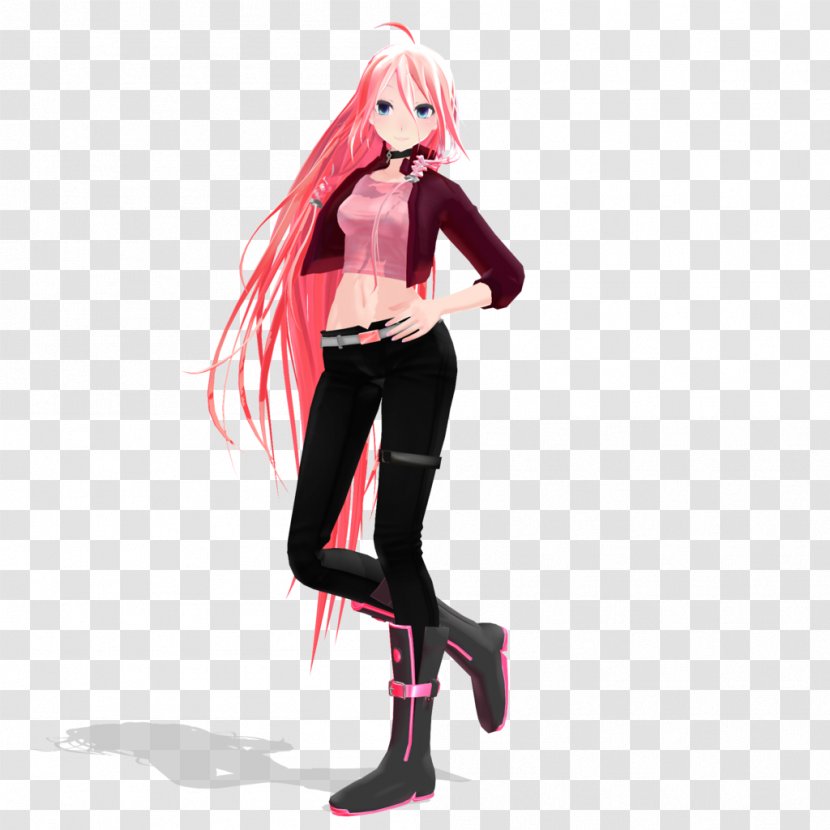 Costume Pink M Headgear Fiction Character - Joint - Mmd Casual Transparent PNG