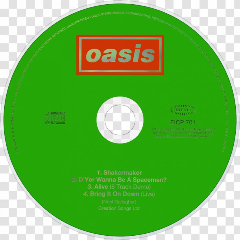 Compact Disc ...There And Then Oasis DVD Product Design - Technology - Band Transparent PNG