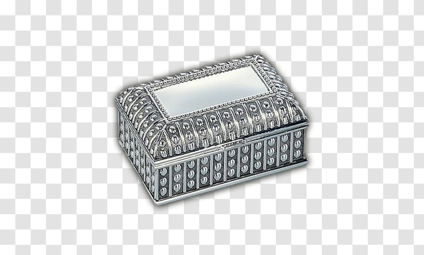 Silver Casket Jewellery Box Engraving Transparent PNG
