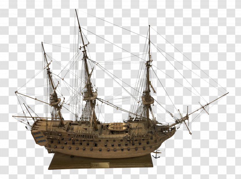 HMS Victory The Battle Of Trafalgar First-rate Barque - Sloop War - Ship Transparent PNG