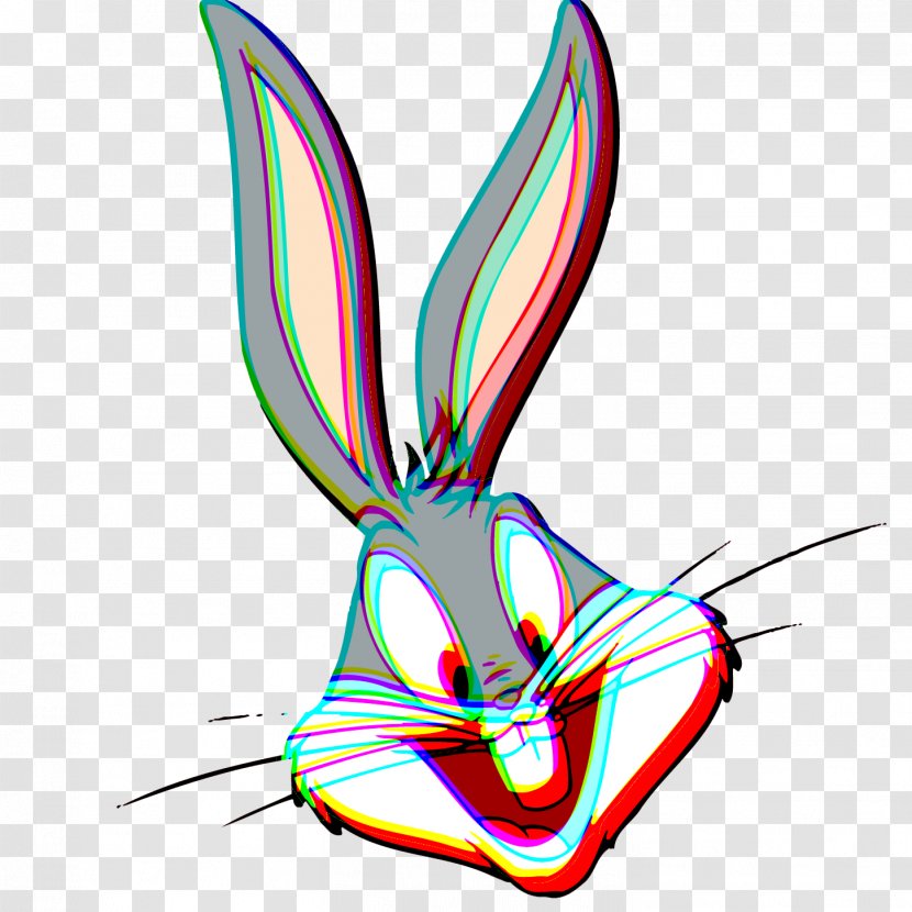 Bugs Bunny Evil Thought Rabbit Clip Art - Flower Transparent PNG