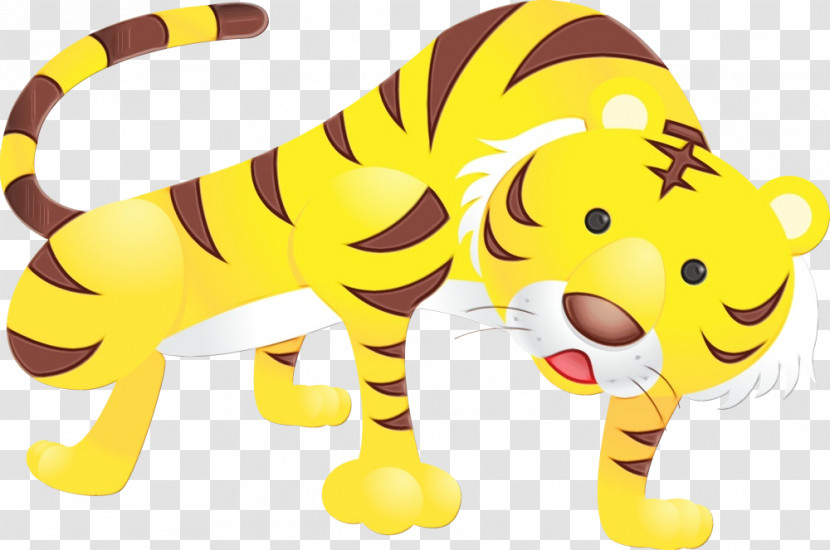 Tiger Cartoon Drawing Royalty-free Transparent PNG