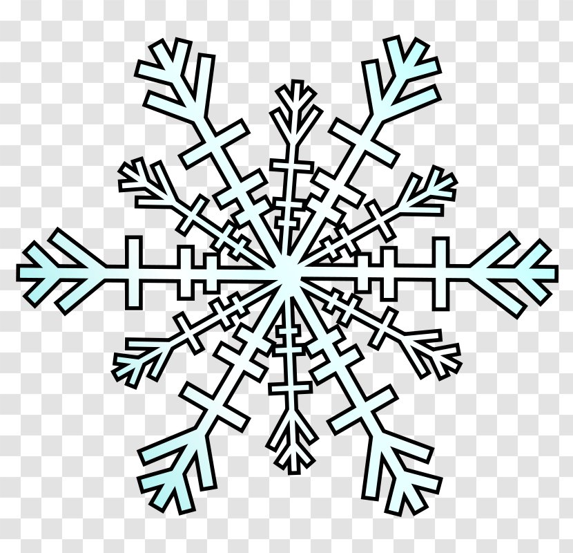 Winter Free Content Clip Art - Symmetry - Snowflake Graphic Transparent PNG
