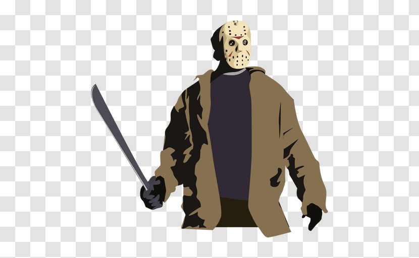 Jason Voorhees Freddy Krueger Drawing - Fictional Character - Silhouette Transparent PNG