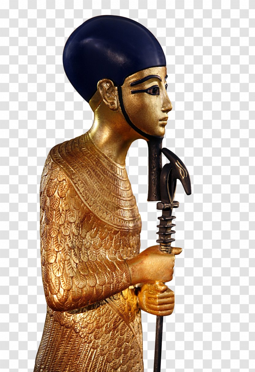Tutankhamun Ptah Sculpture KV62 Egyptian - Classical - Gold Figures Transparent PNG