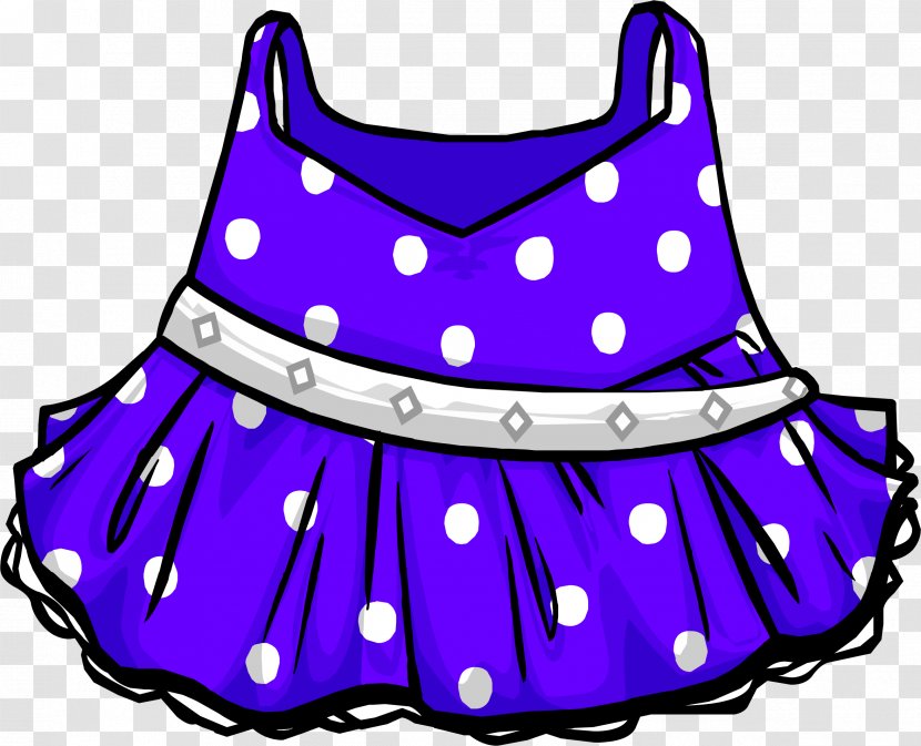 Club Penguin Clothing Dress Polka Dot T-shirt Transparent PNG