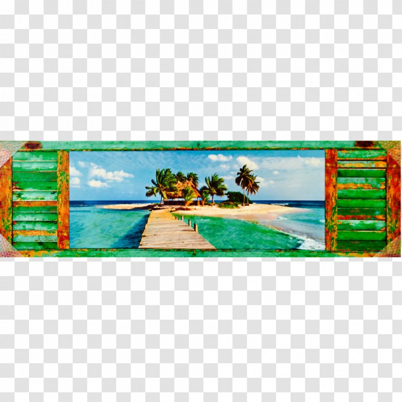 Panoramic Photography Picture Frames Work Of Art - Rectangle - Watercolor Island Transparent PNG