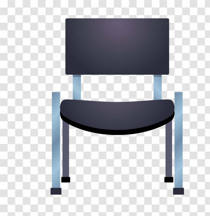 Chair Table - Black Transparent PNG